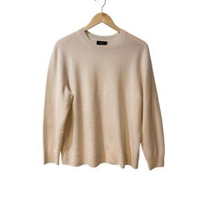 Quince Mongolian Cashmere Crewneck Sweater Size XL Classic Ivory